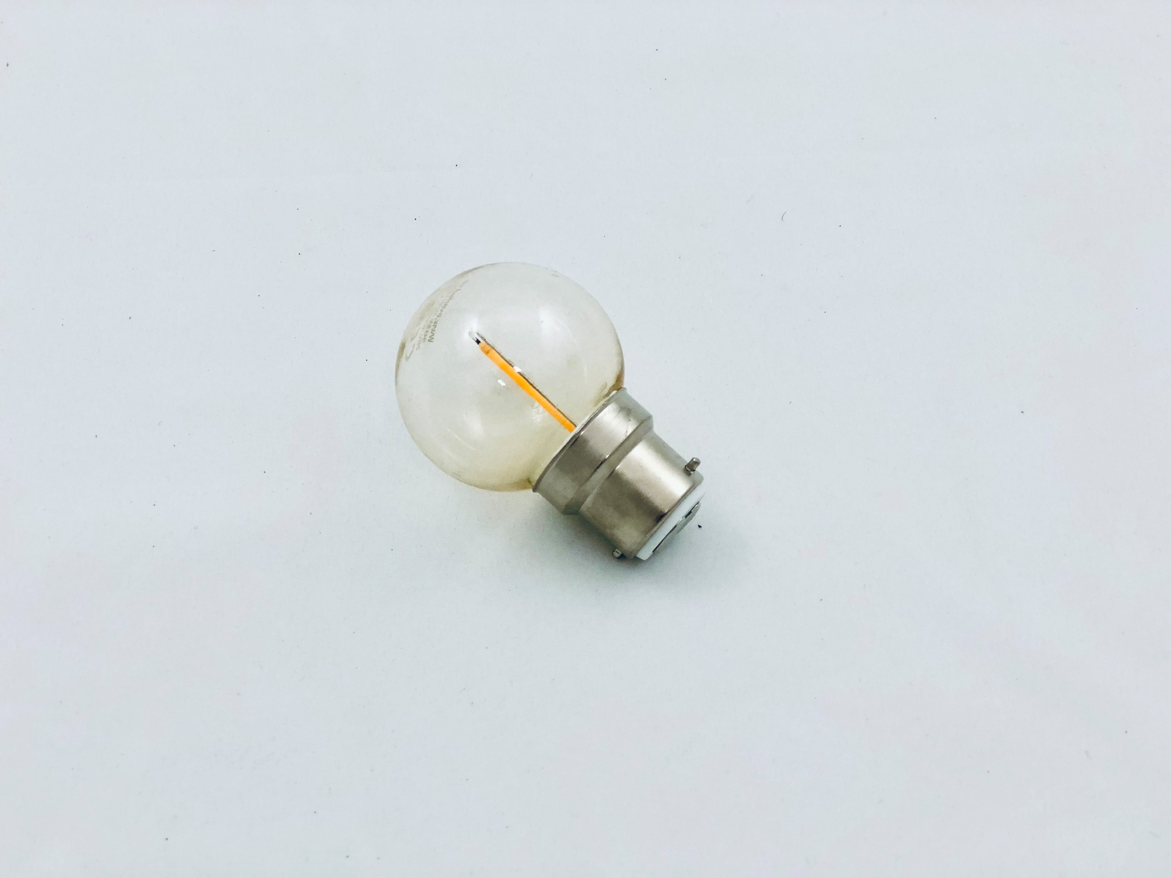Lampa LED 1w klar. B22 (plast)